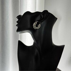 ✨Chic Silver Hoop Earrings Hypoallergenic